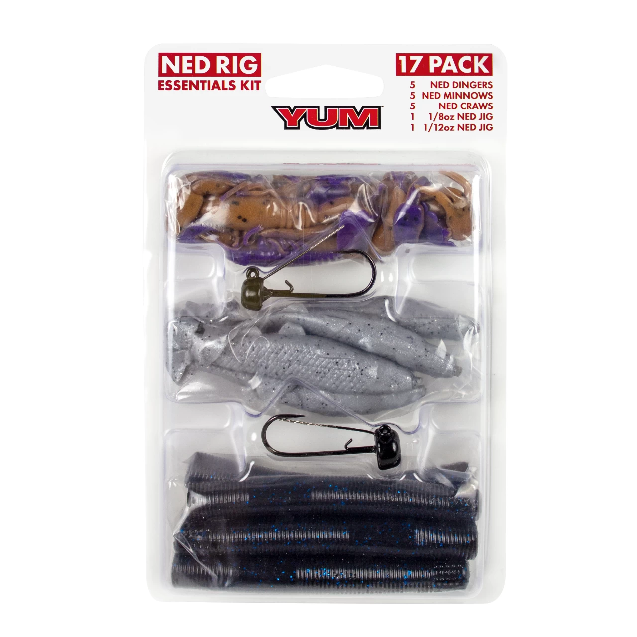 YUM Ned Rig Essentials 17-Piece Kit - Image 4