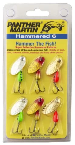 Panther Martin Hammered 6 Pack Spinner Kit