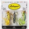 Arbogast Triple Threat Classic Topwaters Variety Pack