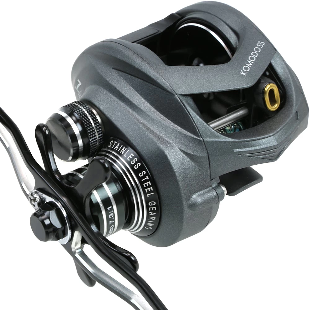 Okuma Komodo SS Low Profile Baitcasting Reel - Image 6
